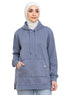 Baby Blue Washed Hoodie Vent - Khotwh